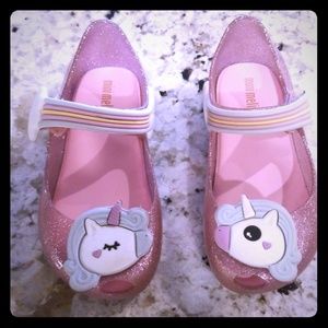 Mini Melissa Unicorn Sandals